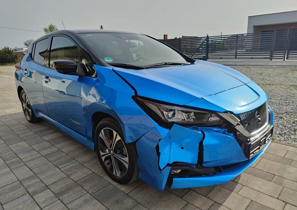 Nissan Leaf cena 58999 przebieg: 57000, rok produkcji 2021 z Kalisz małe 211